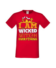 Мъжка Тениска Хелоуин Вси Светии Halloween I'M The Wicked Witch Of Everything 1
