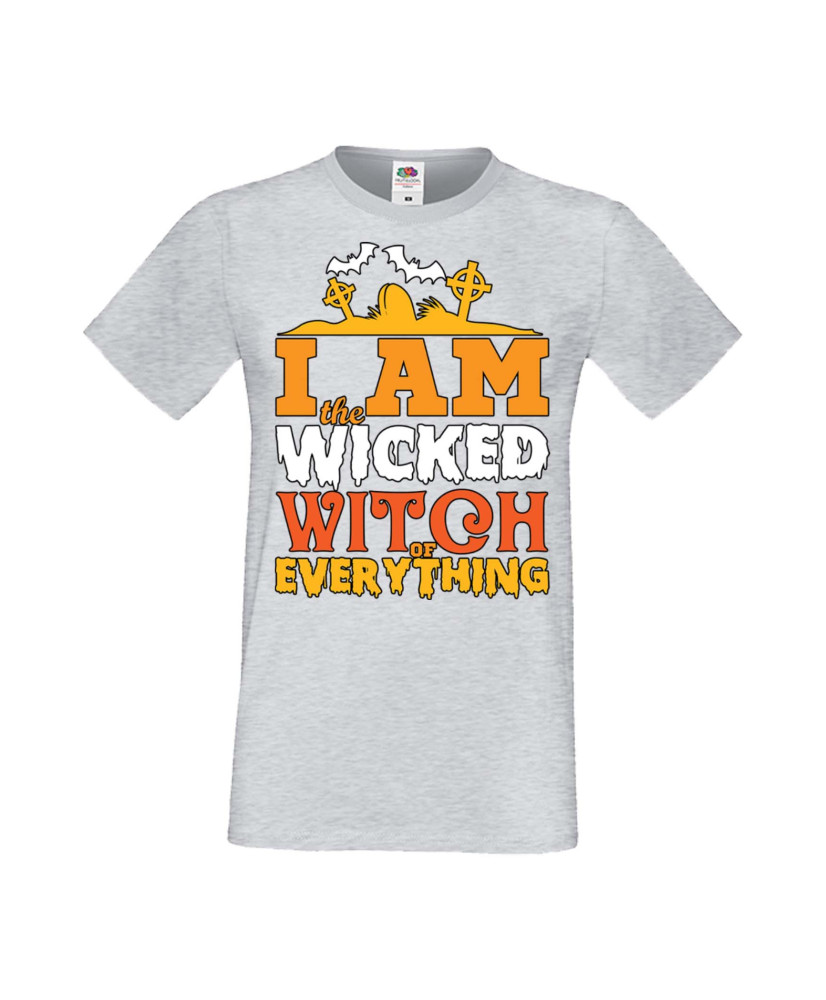Мъжка Тениска Хелоуин Вси Светии Halloween I'M The Wicked Witch Of Everything 1