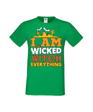 Мъжка Тениска Хелоуин Вси Светии Halloween I'M The Wicked Witch Of Everything 1
