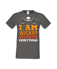 Мъжка Тениска Хелоуин Вси Светии Halloween I'M The Wicked Witch Of Everything 2