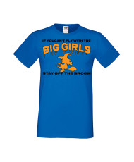 Мъжка Тениска Хелоуин Вси Светии Halloween If You Can'T Fly With The Big Girls Stay Off The Broom 1