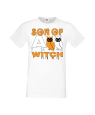 Мъжка Тениска Хелоуин Вси Светии Halloween Son Of A Witch 1