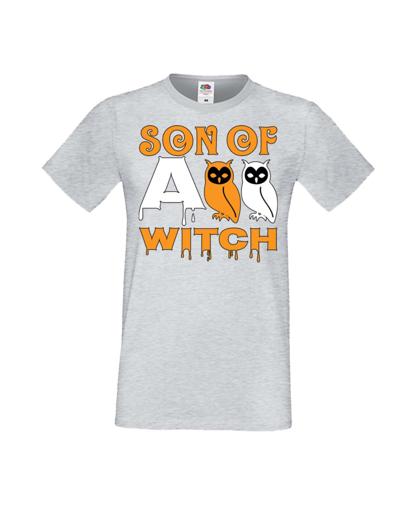 Мъжка Тениска Хелоуин Вси Светии Halloween Son Of A Witch 1 Мъжка Тениска Хелоуин Вси Светии Halloween Son Of A Witch 1
