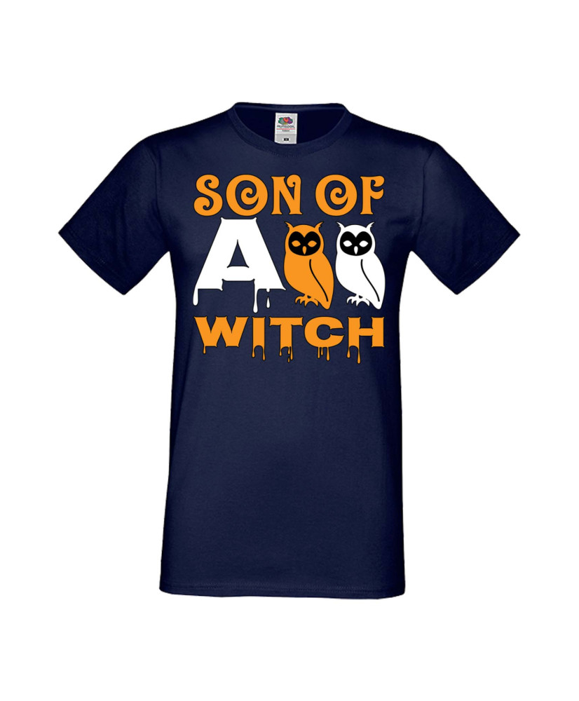 Мъжка Тениска Хелоуин Вси Светии Halloween Son Of A Witch 1 Мъжка Тениска Хелоуин Вси Светии Halloween Son Of A Witch 1