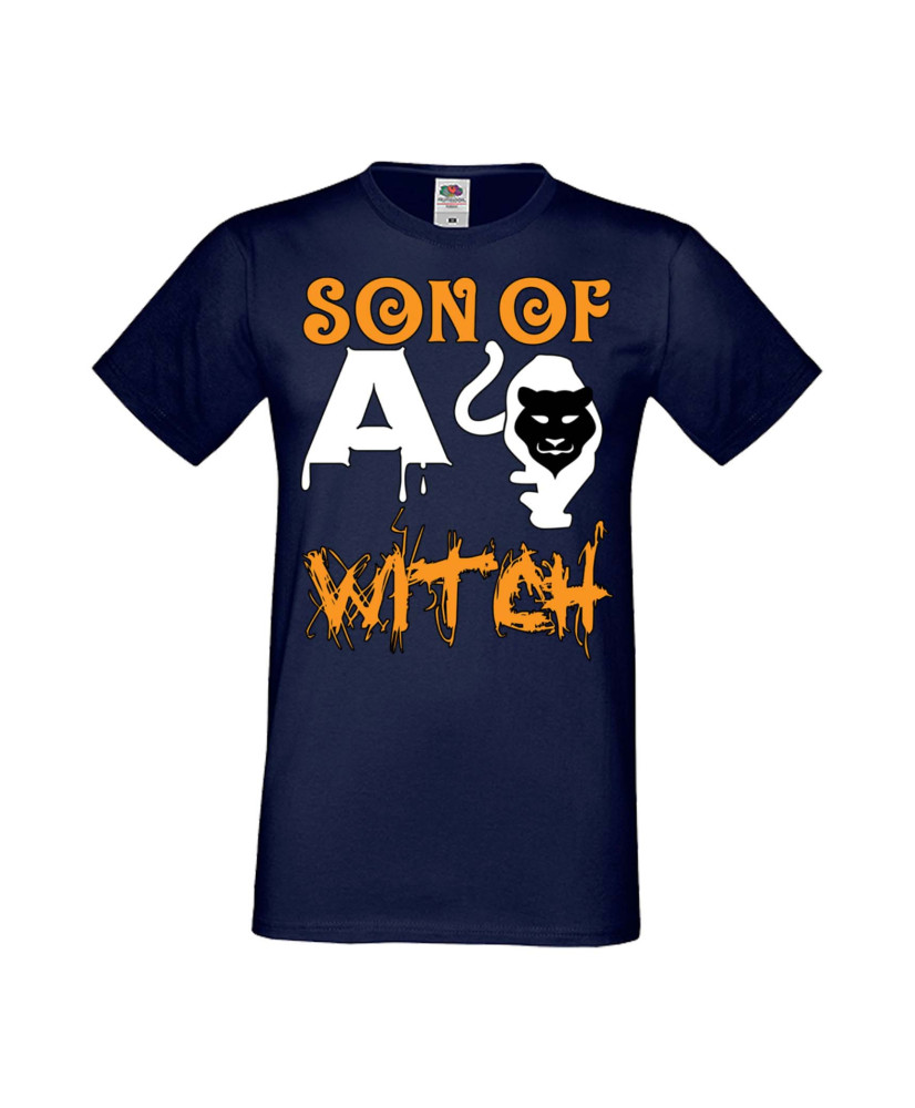 Мъжка Тениска Хелоуин Вси Светии Halloween Son Of A Witch 2 Мъжка Тениска Хелоуин Вси Светии Halloween Son Of A Witch 2