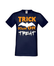 Мъжка Тениска Хелоуин Вси Светии Halloween Trick Or Treat 1
