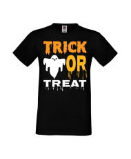 Мъжка Тениска Хелоуин Вси Светии Halloween Trick Or Treat 2