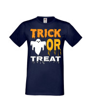 Мъжка Тениска Хелоуин Вси Светии Halloween Trick Or Treat 2