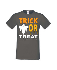 Мъжка Тениска Хелоуин Вси Светии Halloween Trick Or Treat 2