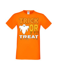 Мъжка Тениска Хелоуин Вси Светии Halloween Trick Or Treat 2