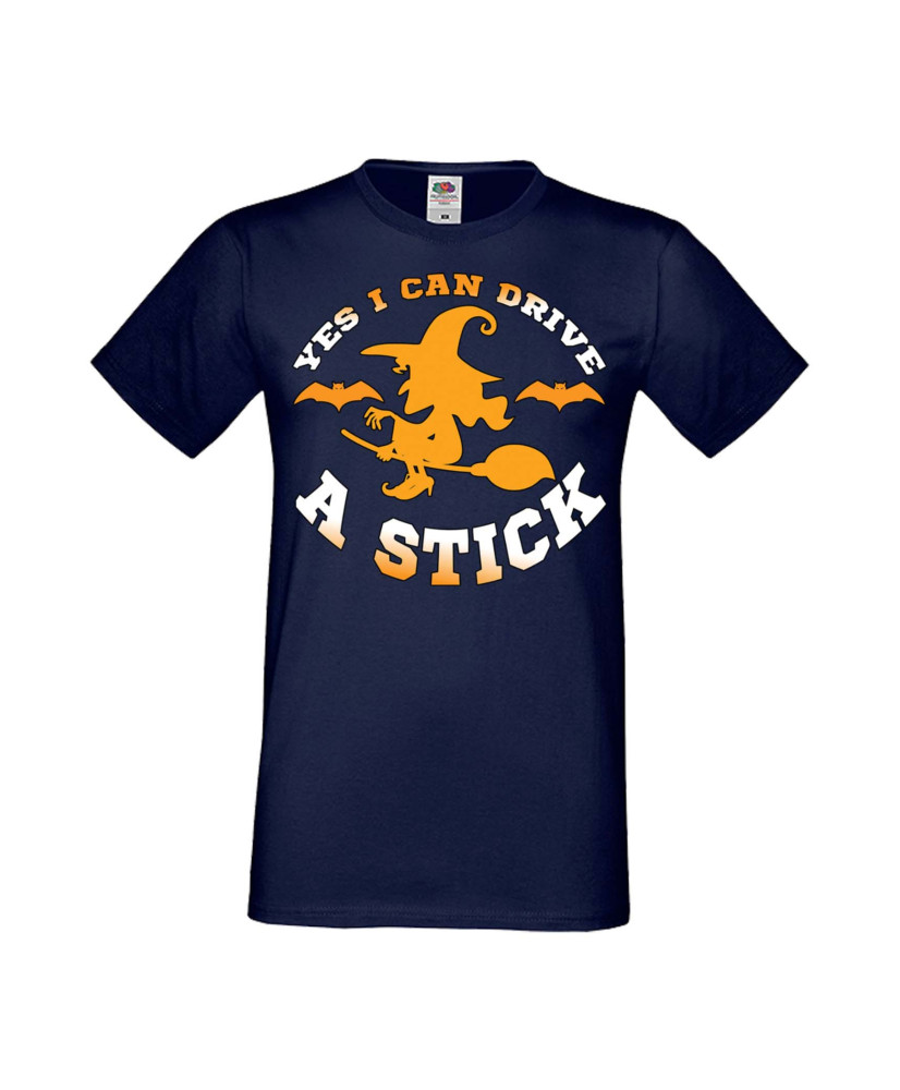 Мъжка Тениска Хелоуин Вси Светии Halloween Yes I Can Drive A Stick Мъжка Тениска Хелоуин Вси Светии Halloween Yes I Can Drive A Stick