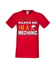 Мъжка Тениска Хелоуин Вси Светии Halloween You Don'T Scare Me I'M A Mechanic 1