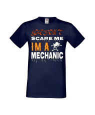 Мъжка Тениска Хелоуин Вси Светии Halloween You Don'T Scare Me I'M A Mechanic 1