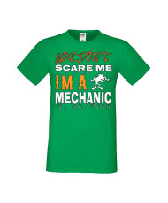 Мъжка Тениска Хелоуин Вси Светии Halloween You Don'T Scare Me I'M A Mechanic 1