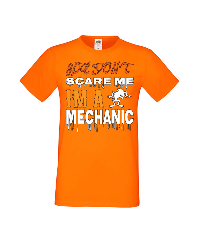 Мъжка Тениска Хелоуин Вси Светии Halloween You Don'T Scare Me I'M A Mechanic 1 Мъжка Тениска Хелоуин Вси Светии Halloween You Don'T Scare Me I'M A Mechanic 1
