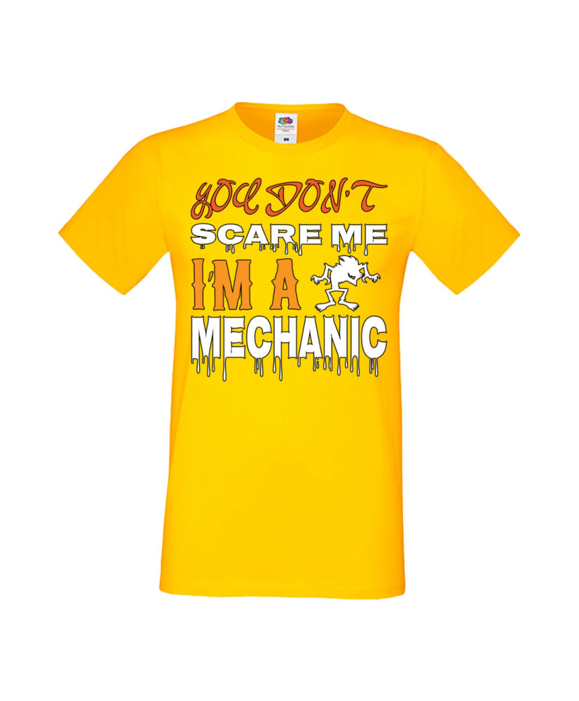 Мъжка Тениска Хелоуин Вси Светии Halloween You Don'T Scare Me I'M A Mechanic 1