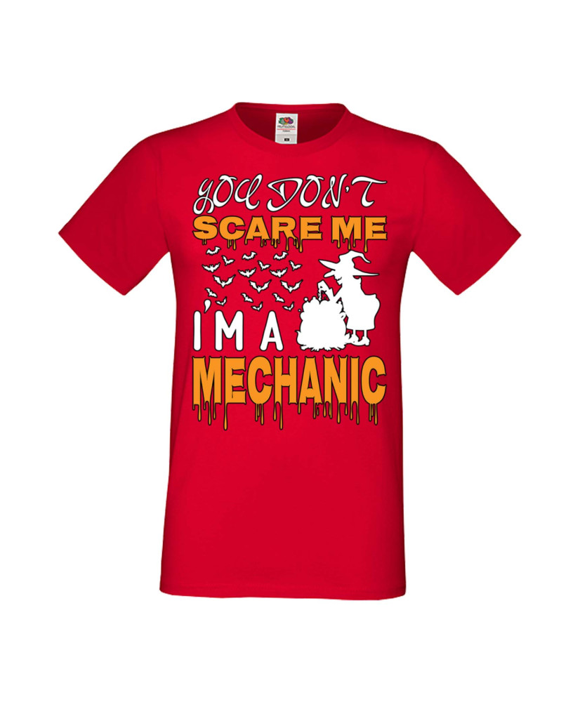 Мъжка Тениска Хелоуин Вси Светии Halloween You Don'T Scare Me I'M A Mechanic 2 Мъжка Тениска Хелоуин Вси Светии Halloween You Don'T Scare Me I'M A Mechanic 2
