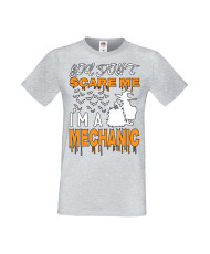 Мъжка Тениска Хелоуин Вси Светии Halloween You Don'T Scare Me I'M A Mechanic 2