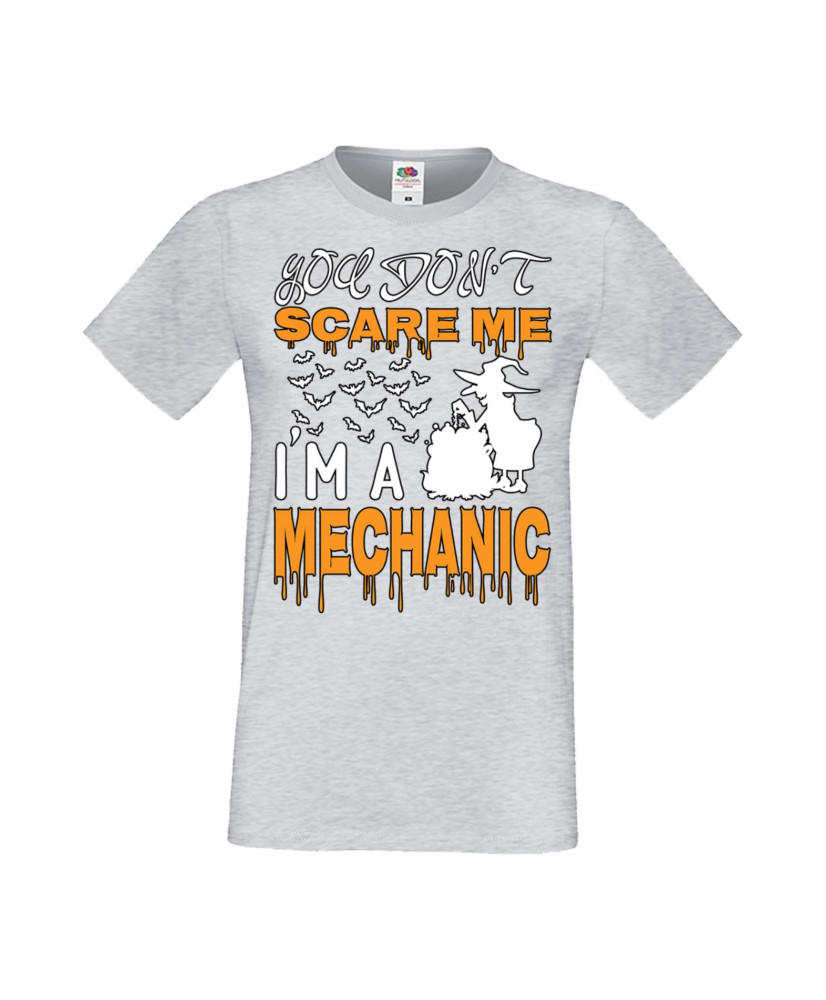 Мъжка Тениска Хелоуин Вси Светии Halloween You Don'T Scare Me I'M A Mechanic 2