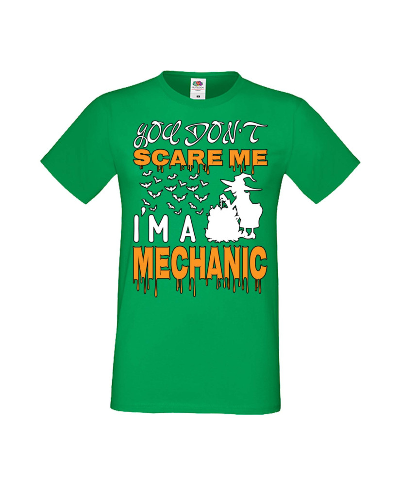 Мъжка Тениска Хелоуин Вси Светии Halloween You Don'T Scare Me I'M A Mechanic 2