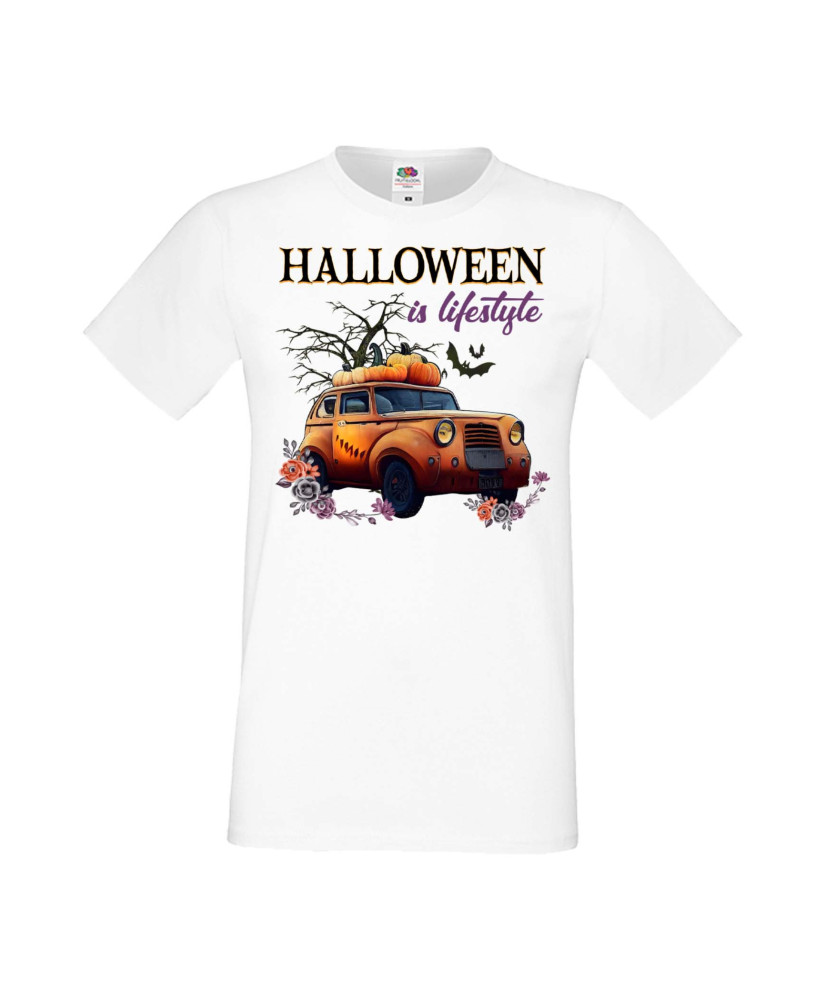 Мъжка Тениска Хелоуин Вси Светии Halloween Halloween Is Lifestyle Мъжка Тениска Хелоуин Вси Светии Halloween Halloween Is Lifestyle
