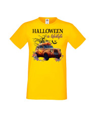 Мъжка Тениска Хелоуин Вси Светии Halloween Halloween Is Lifestyle