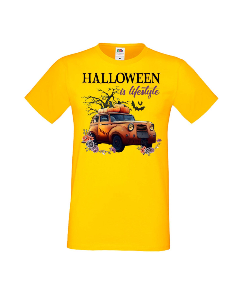 Мъжка Тениска Хелоуин Вси Светии Halloween Halloween Is Lifestyle Мъжка Тениска Хелоуин Вси Светии Halloween Halloween Is Lifestyle