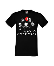 Мъжка Тениска Хелоуин Вси Светии Halloween Friends Halloween