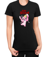 Дамска Тениска Lilo And Stitch Angel 01