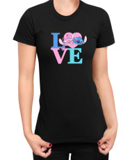Дамска Тениска Lilo And Stitch Angel Love Stitch