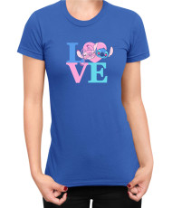 Дамска Тениска Lilo And Stitch Angel Love Stitch