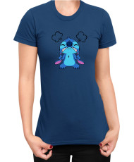 Дамска Тениска Lilo And Stitch Angry Stitch 01