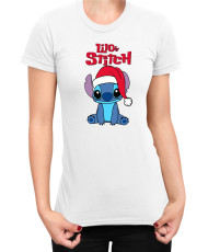 Дамска Тениска Lilo And Stitch Christmas Stitch 02