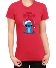 Дамска Тениска Lilo And Stitch Christmas Stitch 02