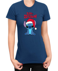 Дамска Тениска Lilo And Stitch Christmas Stitch 02