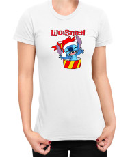 Дамска Тениска Lilo And Stitch Christmas Stitch 03