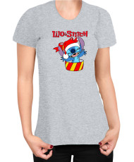 Дамска Тениска Lilo And Stitch Christmas Stitch 03