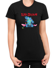 Дамска Тениска Lilo And Stitch Christmas Stitch 05