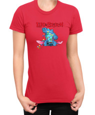 Дамска Тениска Lilo And Stitch Christmas Stitch 05