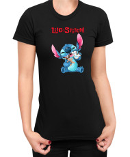 Дамска Тениска Lilo And Stitch Christmas Stitch 06