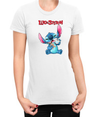 Дамска Тениска Lilo And Stitch Christmas Stitch 06