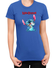 Дамска Тениска Lilo And Stitch Christmas Stitch 06