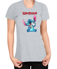 Дамска Тениска Lilo And Stitch Christmas Stitch 06