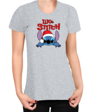 Дамска Тениска Lilo And Stitch Christmas Stitch 07