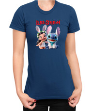 Дамска Тениска Lilo And Stitch Easter Lilo And Stitch 01