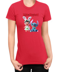 Дамска Тениска Lilo And Stitch Easter Lilo And Stitch 03