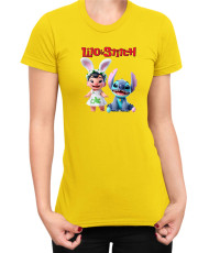 Дамска Тениска Lilo And Stitch Easter Lilo And Stitch 03