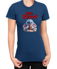 Дамска Тениска Lilo And Stitch Easter Stitch 01