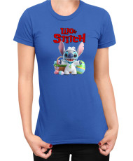 Дамска Тениска Lilo And Stitch Easter Stitch 02