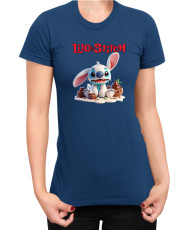 Дамска Тениска Lilo And Stitch Easter Stitch 03